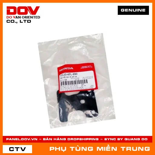TẤM BẮT BẢN LỀ YÊN XE HONDA CHÍNH HÃNG (MÃ: 77120KFL890) — 77120KFL890