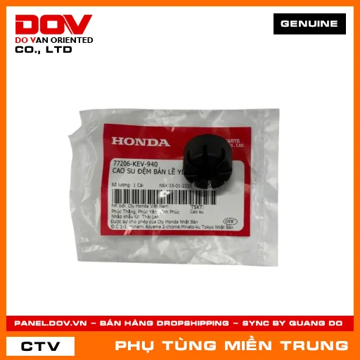 CAO SU ĐỆM BẢN LỀ YÊN HONDA CHÍNH HÃNG (MÃ: 77206KEV940) — 77206KEV940
