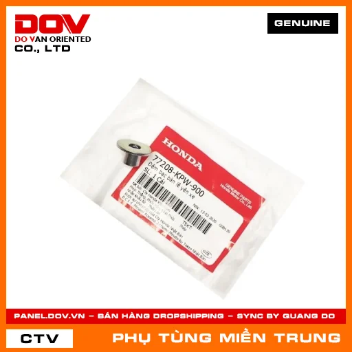ĐỆM BẠC BẢN LỀ YÊN XE HONDA CHÍNH HÃNG (MÃ: 77208KPW900) — 77208KPW900
