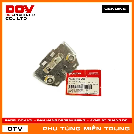 CỤM KHÓA YÊN XE HONDA CHÍNH HÃNG (MÃ: 77230K35V00) — 77230K35V00