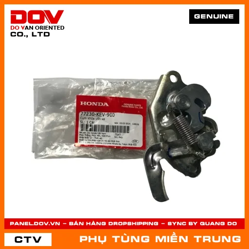 CỤM KHÓA YÊN XE HONDA CHÍNH HÃNG (MÃ: 77230KEV900) — 77230KEV900