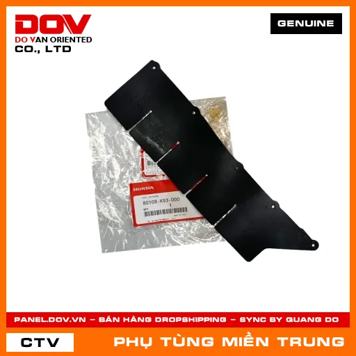 TẤM NỐI CHẮN BÙN HONDA CHÍNH HÃNG (MÃ: 80108K53D00) — 80108K53D00