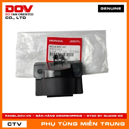 ĐẾ ĐÈN SOI BIỂN SỐ HONDA CHÍNH HÃNG (MÃ: 80116K2CV00) — 80116K2CV00