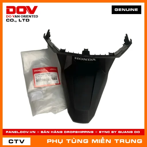 BỘ CHẮN BÙN SAU PHÍA TRÊN *NH1* HONDA CHÍNH HÃNG (MÃ: 80200K2ZV00ZA) — 80200K2ZV00ZA