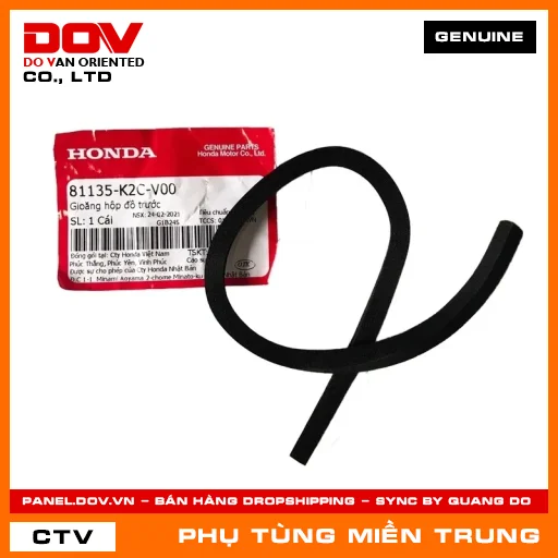GIOĂNG HỘP ĐỒ TRƯỚC HONDA CHÍNH HÃNG (MÃ: 81135K2CV00) — 81135K2CV00