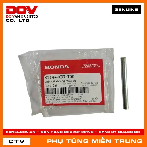 CHỐT CÀI KHOANG CHỨA ĐỒ HONDA CHÍNH HÃNG (MÃ: 81144K97T00) — 81144K97T00