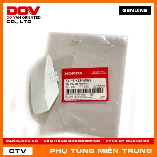 NẮP KHẨN CẤP *NHA96P* HONDA CHÍNH HÃNG (MÃ: 81145K12V00ZK) — 81145K12V00ZK