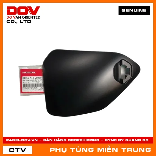 NẮP KHOANG CHỨA ĐỒ *NHA76* HONDA CHÍNH HÃNG (MÃ: 81160K12V00ZP) — 81160K12V00ZP