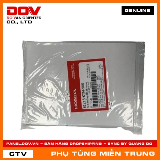 TEM HƯỚNG DẪN TẢI TRỌNG HONDA CHÍNH HÃNG (MÃ: 81218KTM900) — 81218KTM900