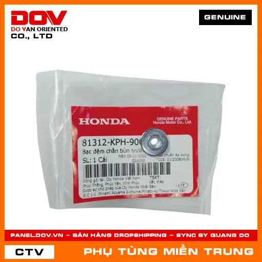 BẠC ĐỆM CHẮN BÙN TRƯỚC HONDA CHÍNH HÃNG (MÃ: 81312KPH900) — 81312KPH900