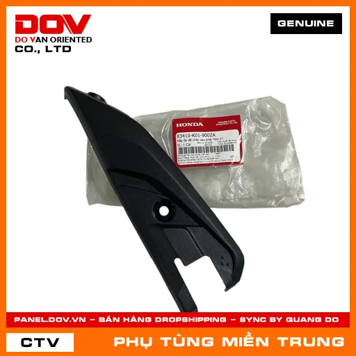 NẮP ỐP ĐỂ CHÂN SAU PHẢI *NH-1* HONDA CHÍNH HÃNG (MÃ: 83410K01900ZA) — 83410K01900ZA