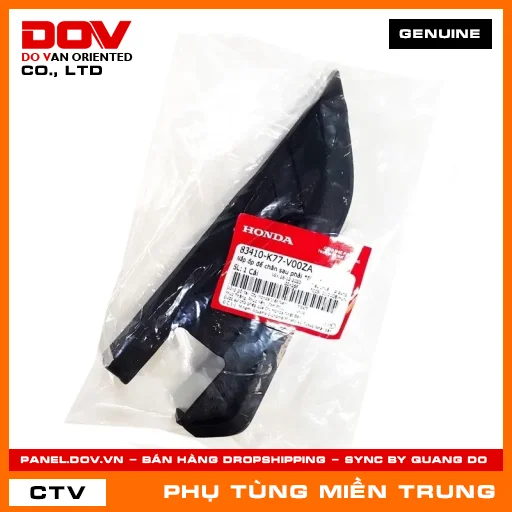 NẮP ỐP ĐỂ CHÂN SAU PHẢI *NH1* HONDA CHÍNH HÃNG (MÃ: 83410K77V00ZA) — 83410K77V00ZA