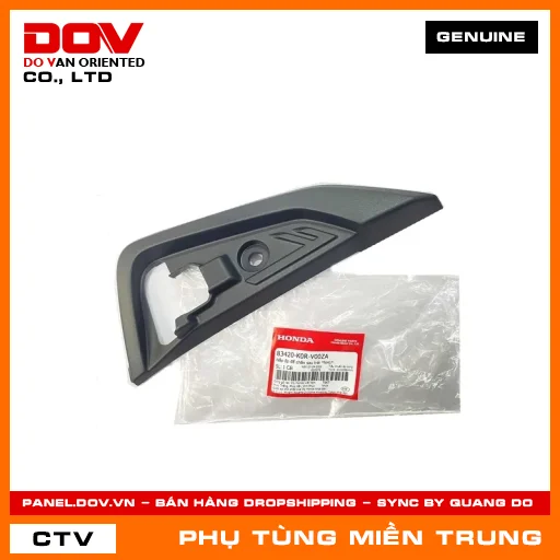 NẮP ỐP ĐỂ CHÂN SAU TRÁI *NH1* HONDA CHÍNH HÃNG (MÃ: 83420K0RV00ZA) — 83420K0RV00ZA