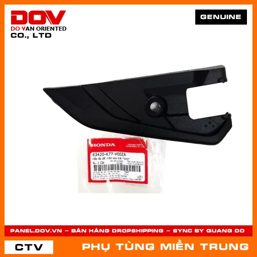 NẮP ỐP ĐỂ CHÂN SAU TRÁI *NH1* HONDA CHÍNH HÃNG (MÃ: 83420K77V00ZA) — 83420K77V00ZA