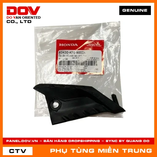 ỐP CẦN ĐỂ CHÂN SAU PHẢI *NH-1* HONDA CHÍNH HÃNG (MÃ: 83430K01900ZA) — 83430K01900ZA