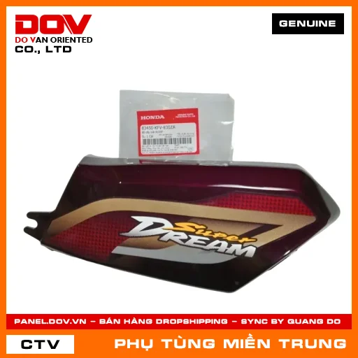 BỘ CỐP TRÁI R150F HONDA CHÍNH HÃNG (MÃ: 83450KFV830ZA) — 83450KFV830ZA
