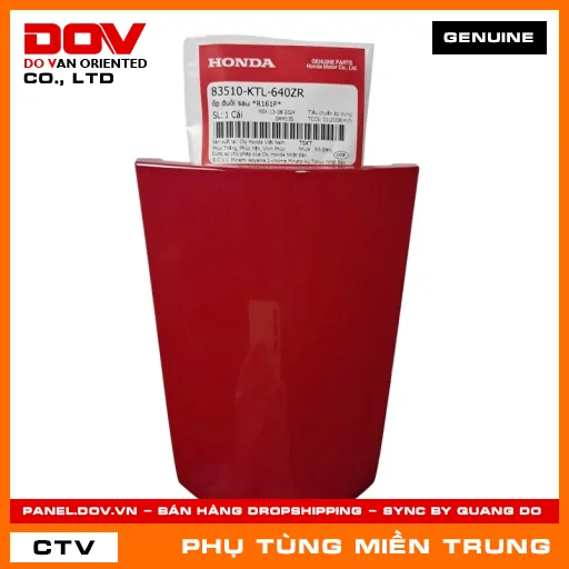 ỐP ĐUÔI SAU *R161P* HONDA CHÍNH HÃNG (MÃ: 83510KTL640ZR) — 83510KTL640ZR