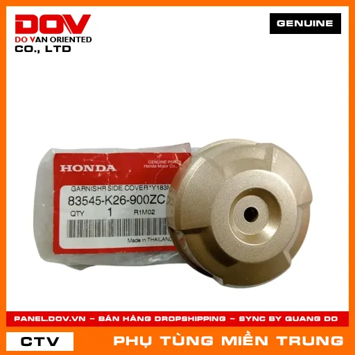 NẸP ỐP SƯỜN PHẢI *Y183M* HONDA CHÍNH HÃNG (MÃ: 83545K26900ZC) — 83545K26900ZC
