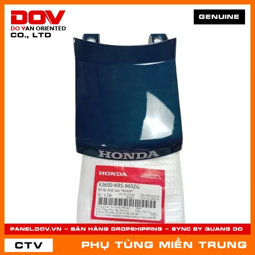 BỘ ỐP ĐUÔI SAU *B142P* HONDA CHÍNH HÃNG (MÃ: 83600KRS860ZG) — 83600KRS860ZG