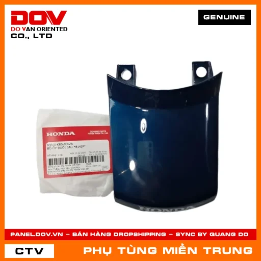 BỘ ỐP ĐUÔI SAU *B142P* HONDA CHÍNH HÃNG (MÃ: 83600KRS900ZA) — 83600KRS900ZA