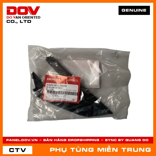 ỐP ĐỂ CHÂN TRÁI *NH1* HONDA CHÍNH HÃNG (MÃ: 83601K53D00ZA) — 83601K53D00ZA