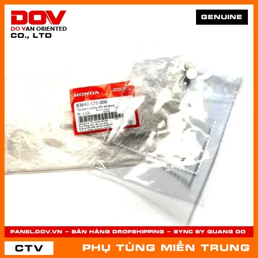 TÚI SÁCH HƯỚNG DẪN SỬ DỤNG HONDA CHÍNH HÃNG (MÃ: 83642171000) — 83642171000
