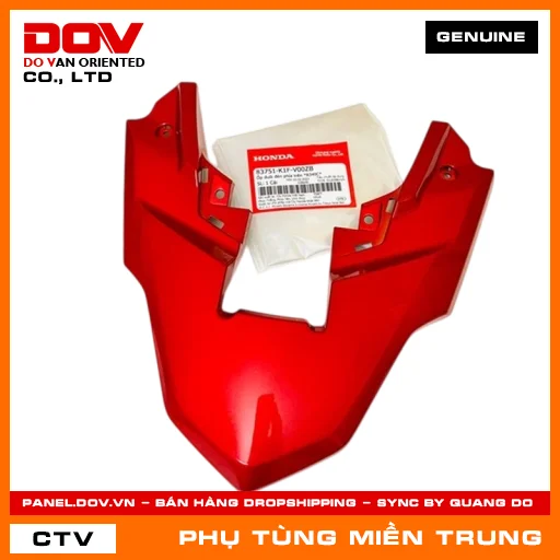 ỐP ĐUÔI ĐÈN PHÍA TRÊN *R340C* HONDA CHÍNH HÃNG (MÃ: 83751K1FV00ZB) — 83751K1FV00ZB