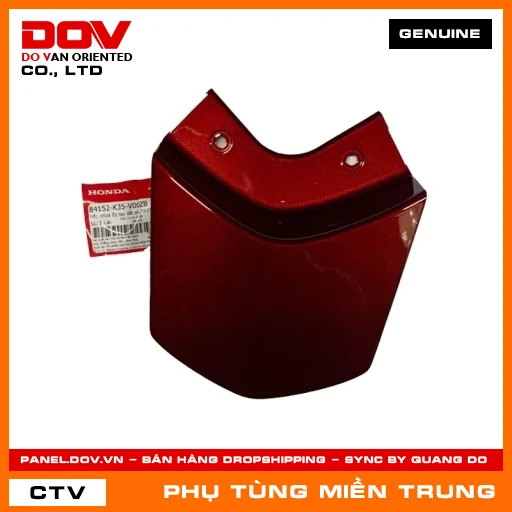 NẮP NHỰA ỐP TAY DẮT SAU*R350C* HONDA CHÍNH HÃNG (MÃ: 84152K35V00ZB) — 84152K35V00ZB