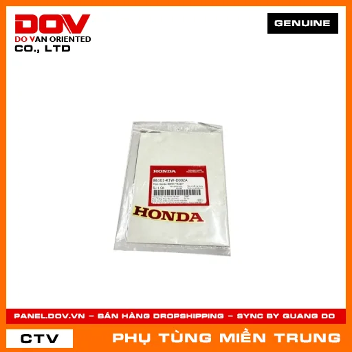 TEM HONDA 80MM *R320* HONDA CHÍNH HÃNG (MÃ: 86101K1WD00ZA) — 86101K1WD00ZA