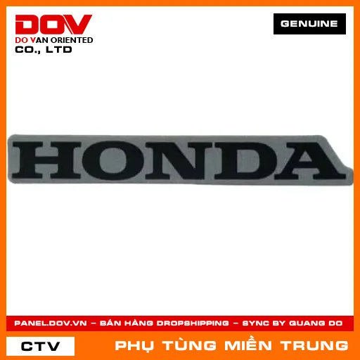 MÁC CHỮ HONDA 70MM HONDA CHÍNH HÃNG (MÃ: 86101K45NL0ZA) — 86101K45NL0ZA