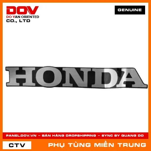 MÁC CHỮ HONDA 280MM *NH167* HONDA CHÍNH HÃNG (MÃ: 86103K45NL0ZB) — 86103K45NL0ZB