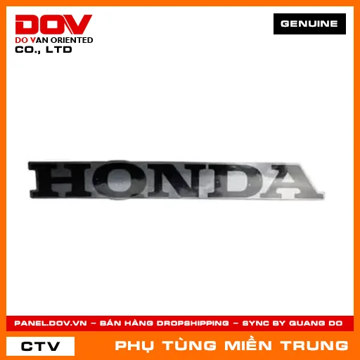 MÁC CHỮ HONDA 200MM *NH167* HONDA CHÍNH HÃNG (MÃ: 86104K45NL0ZB) — 86104K45NL0ZB