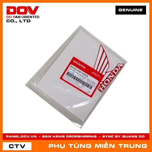 MÁC CÁNH CHIM HONDA PHẢI 75MM *R389* HONDA CHÍNH HÃNG (MÃ: 86202K56V60ZA) — 86202K56V60ZA