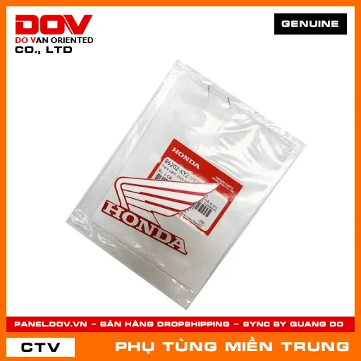 MARK CÁNH CHIM TRÁI 80MM *R340 HONDA CHÍNH HÃNG (MÃ: 86202KYZV60ZB) — 86202KYZV60ZB