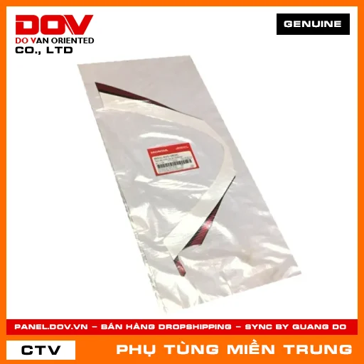 TEM NẮP TRƯỚC TAY LÁI *NHB35K* HONDA CHÍNH HÃNG (MÃ: 86531KVGV80ZC) — 86531KVGV80ZC