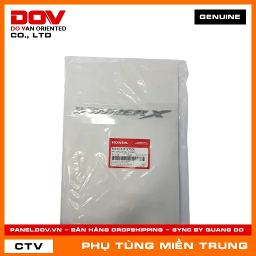 BIỂU TƯỢNG WINNER X *R389* HONDA CHÍNH HÃNG (MÃ: 86640K2PV70ZA) — 86640K2PV70ZA