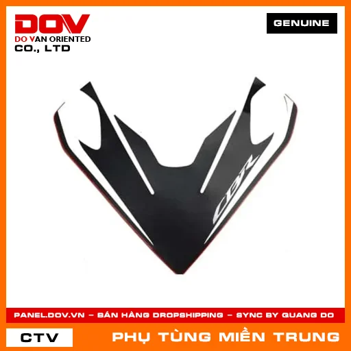 TEM ỐP TRÊN TRƯỚC HONDA CHÍNH HÃNG (MÃ: 86641K45NZ0ZB) — 86641K45NZ0ZB