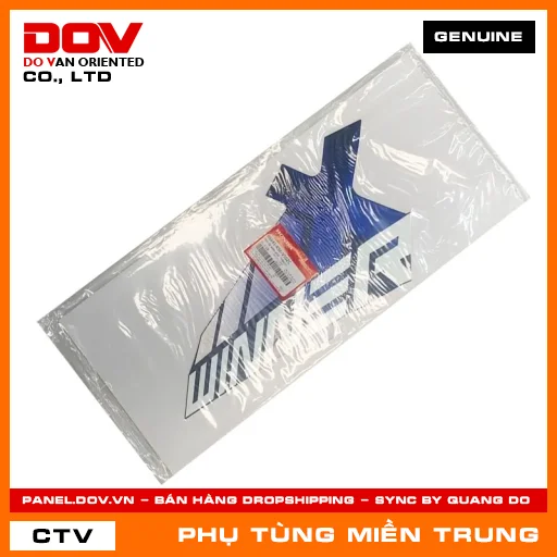 TEM ỐP SƯỜN PHẢI *PB421* HONDA CHÍNH HÃNG (MÃ: 86641K56V50ZC) — 86641K56V50ZC