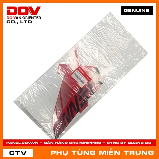 TEM ỐP SƯỜN PHẢI *R389* HONDA CHÍNH HÃNG (MÃ: 86641K56V50ZD) — 86641K56V50ZD