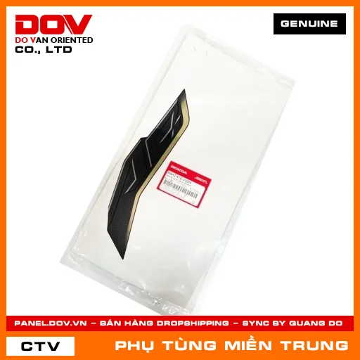 TEM ỐP TRƯỚC TRÁI A *TYPE1* HONDA CHÍNH HÃNG (MÃ: 86642K1GV10ZA) — 86642K1GV10ZA