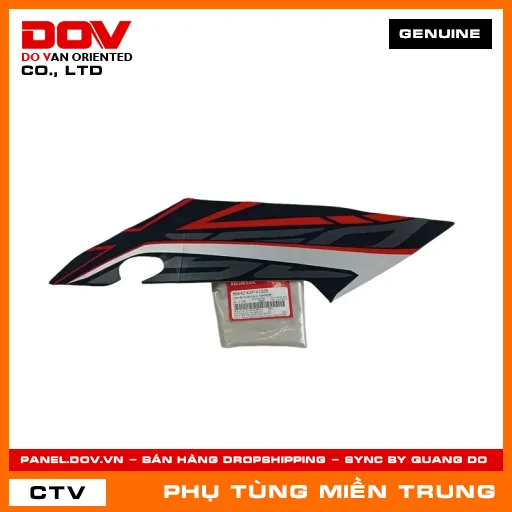 TEM ỐP TRƯỚC TRÁI A *NHB25B* HONDA CHÍNH HÃNG (MÃ: 86642K2PV10ZB) — 86642K2PV10ZB