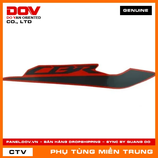 TEM ỐP TRƯỚC TRÁI *TYPE2* HONDA CHÍNH HÃNG (MÃ: 86642K45NL0ZA) — 86642K45NL0ZA