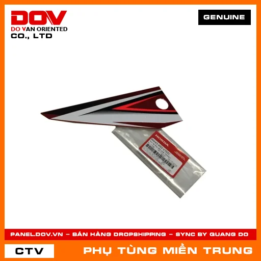 TEM ỐP ỐNG YẾM PHẢI *R340C* HONDA CHÍNH HÃNG (MÃ: 86643K03V70ZC) — 86643K03V70ZC