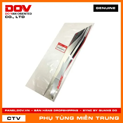 TEM ỐP SƯỜN PHẢI *NHA62M* HONDA CHÍNH HÃNG (MÃ: 86643KYZG00ZA) — 86643KYZG00ZA