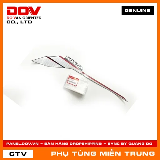 TEM ỐP ỐNG YẾM TRÁI NHA69 HONDA CHÍNH HÃNG (MÃ: 86644K07940ZF) — 86644K07940ZF