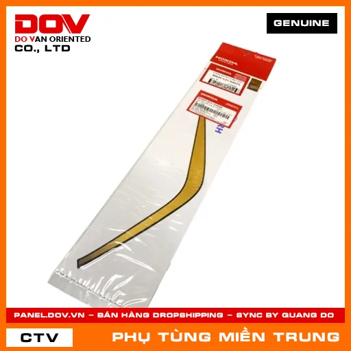 TEM ỐP TRƯỚC PHẢI B *TYPE1* HONDA CHÍNH HÃNG (MÃ: 86644K2VN40ZA) — 86644K2VN40ZA