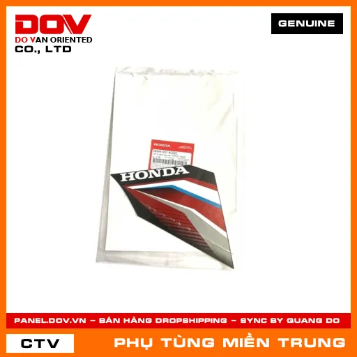 TEM B CÁNH YẾM TRÁI *TYPE2* *R340* HONDA CHÍNH HÃNG (MÃ: 86644K57AC0ZC) — 86644K57AC0ZC