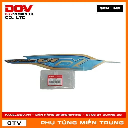 TEM ỐP SƯỜN PHẢI *B203* HONDA CHÍNH HÃNG (MÃ: 86644K89V50ZB) — 86644K89V50ZB