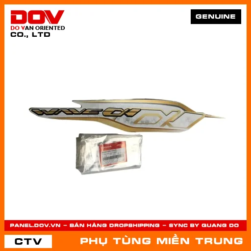 TEM ỐP SƯỜN PHẢI *NHB55* HONDA CHÍNH HÃNG (MÃ: 86644K89V50ZC) — 86644K89V50ZC