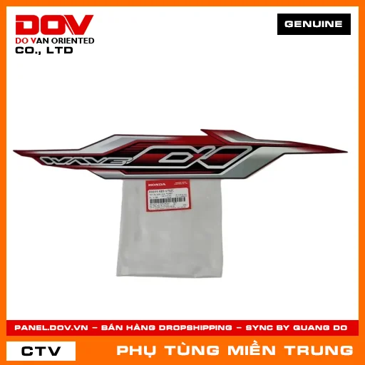 TEM ỐP SƯỜN PHẢI *R389* HONDA CHÍNH HÃNG (MÃ: 86644K89V70ZC) — 86644K89V70ZC